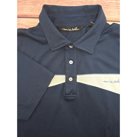 Travis Mathew Mens Navy Polo XL - Picture 4 of 9